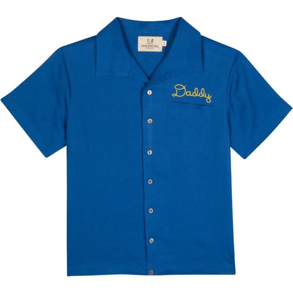 FASHION BRAND COMPANY Daddy linen shirt xs